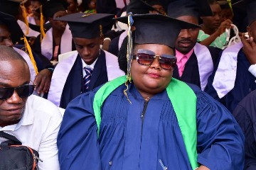 <strong>She is an humorist with jokes</strong>