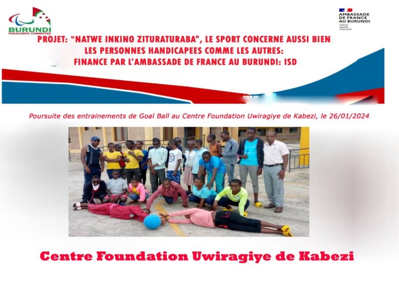 LE SPORT CONCERNE AUSSI BIEN LES PERSONNES HANDICAPEES COMME LES AUTRES