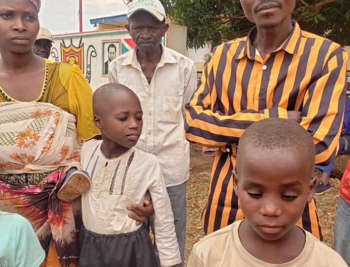 THREE YOUNG PEOPLE THANK THE UWIRAGIYE FOUNDATION FOR CARING FOR THEM