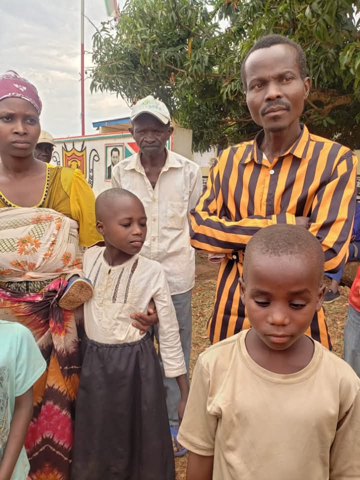 THREE YOUNG PEOPLE THANK THE UWIRAGIYE FOUNDATION FOR CARING FOR THEM